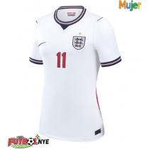 Camiseta Inglaterra Marcus Rashford #11 Primera Equipación para mujer Mundial 2026 manga corta